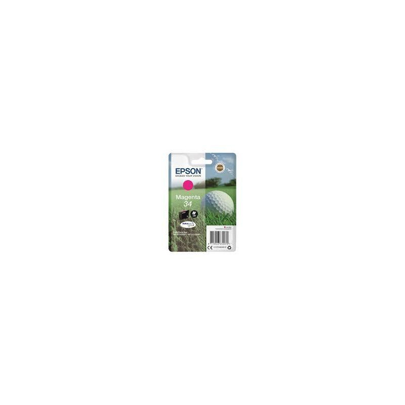 (C13T34634010) EPSON SINGLEPACK MAGENTA 34 DURABRITE ULTRA INK (C13T34634010) EPSON SINGLEPACK MAGENTA 34 DURABRITE ULTRA INK