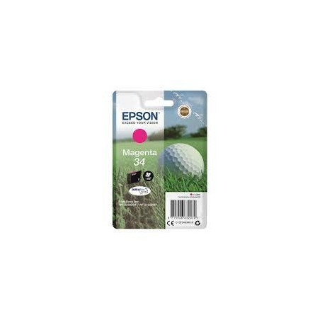 (C13T34634010) EPSON SINGLEPACK MAGENTA 34 DURABRITE ULTRA INK