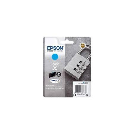 (C13T35824010) EPSON TINTA CIAN WORKFORCE SX 35 DURABRITE ULTRA INK