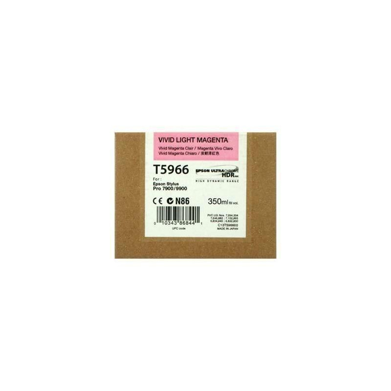 (C13T596600) EPSON CARTUCHO DE TINTA MAGENTA VIVO CLARO STYLUS PHOTO SP 7700/7890/7900/WT7900/9700/9890/9900 (C13T596600) EPSON CARTUCHO DE TINTA MAGENTA VIVO CLARO STYLUS PHOTO SP 7700/7890/7900/WT7900/9700/9890/9900