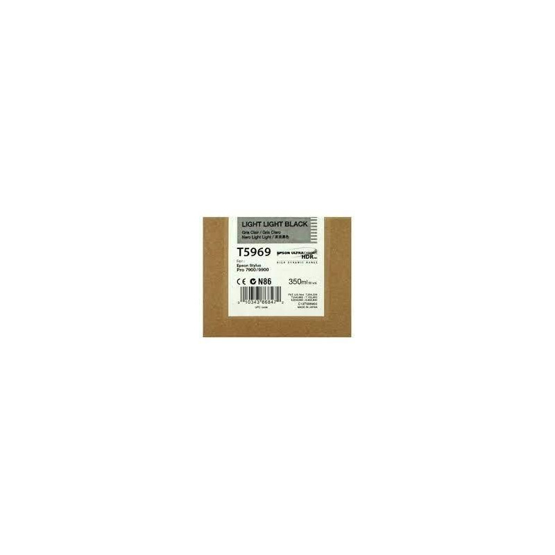(C13T596900) EPSON CARTUCHO DE TINTA GRIS CLARO VIVO STYLUS PHOTO SP 7700/7890/7900/WT7900/9700/9890/9900 (C13T596900) EPSON CARTUCHO DE TINTA GRIS CLARO VIVO STYLUS PHOTO SP 7700/7890/7900/WT7900/9700/9890/9900