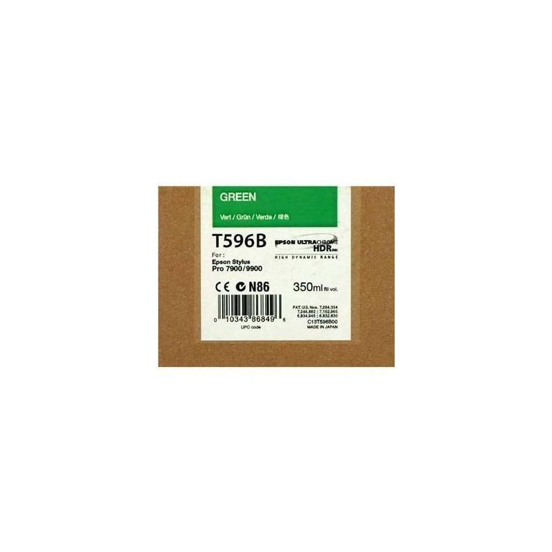 (C13T596B00) EPSON CARTUCHO DE TINTA VERDE STYLUS PHOTO SP 7700/7890/7900/WT7900/9700/9890/9900 (C13T596B00) EPSON CARTUCHO DE TINTA VERDE STYLUS PHOTO SP 7700/7890/7900/WT7900/9700/9890/9900