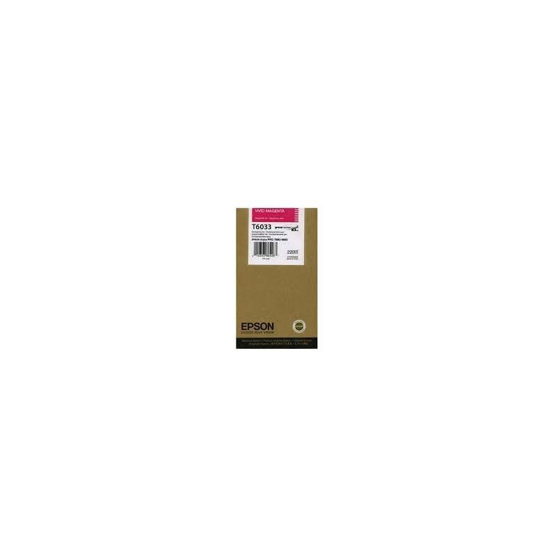(C13T603300) EPSON GF STYLUS PHOTO 7880/9880 CARTUCHO MAGENTA VIVO (C13T603300) EPSON GF STYLUS PHOTO 7880/9880 CARTUCHO MAGENTA VIVO