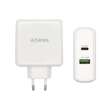 (ASCH-2PD30QC-W) AISENS CARGADOR 48W