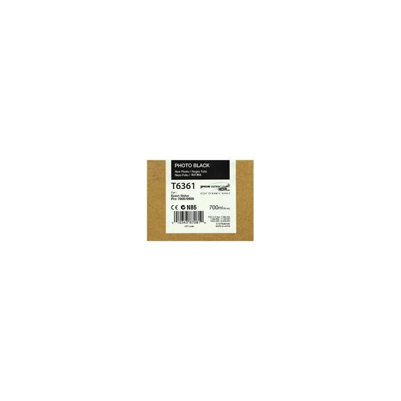 (C13T636100) EPSON GF STYLUS PHOTO 7900/9900 CARTUCHO NEGRO FOTO (C13T636100) EPSON GF STYLUS PHOTO 7900/9900 CARTUCHO NEGRO FOTO