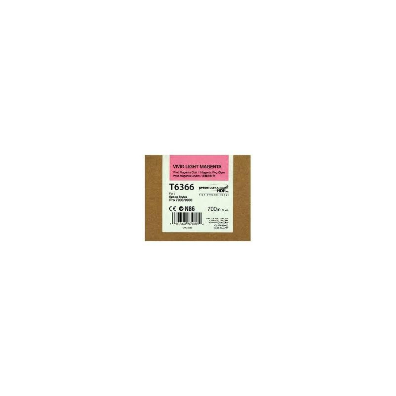 (C13T636600) EPSON GF STYLUS PHOTO 7900/9900 CARTUCHO MAGENTA VIVO CLARO (C13T636600) EPSON GF STYLUS PHOTO 7900/9900 CARTUCHO MAGENTA VIVO CLARO