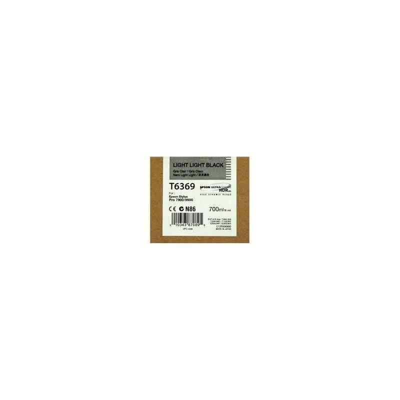 (C13T636900) EPSON GF STYLUS PHOTO 7900/9900 CARTUCHO GRIS CLARO (C13T636900) EPSON GF STYLUS PHOTO 7900/9900 CARTUCHO GRIS CLARO
