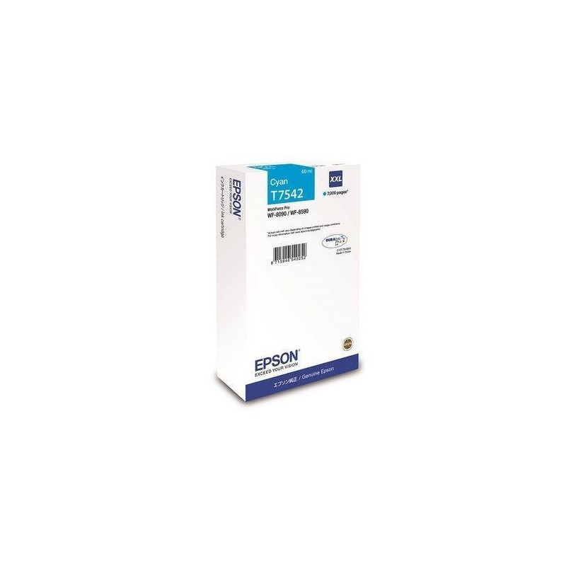 (C13T754240) EPSON CARTUCHO CIÁN XXL 7000P WF-8X90 (C13T754240) EPSON CARTUCHO CIÁN XXL 7000P WF-8X90
