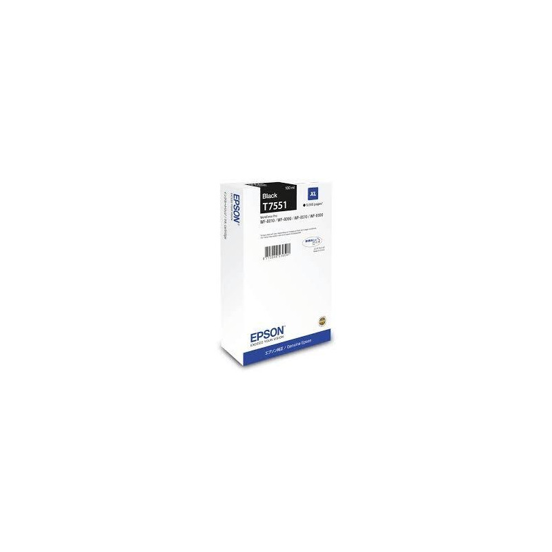 (C13T755140) EPSON CARTUCHO NEGRO XL 4000P WF-8XXX (C13T755140) EPSON CARTUCHO NEGRO XL 4000P WF-8XXX