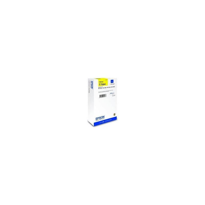 (C13T756440) EPSON CARTUCHO AMARILLO L 1500 PAG WF-8XXX (C13T756440) EPSON CARTUCHO AMARILLO L 1500 PAG WF-8XXX
