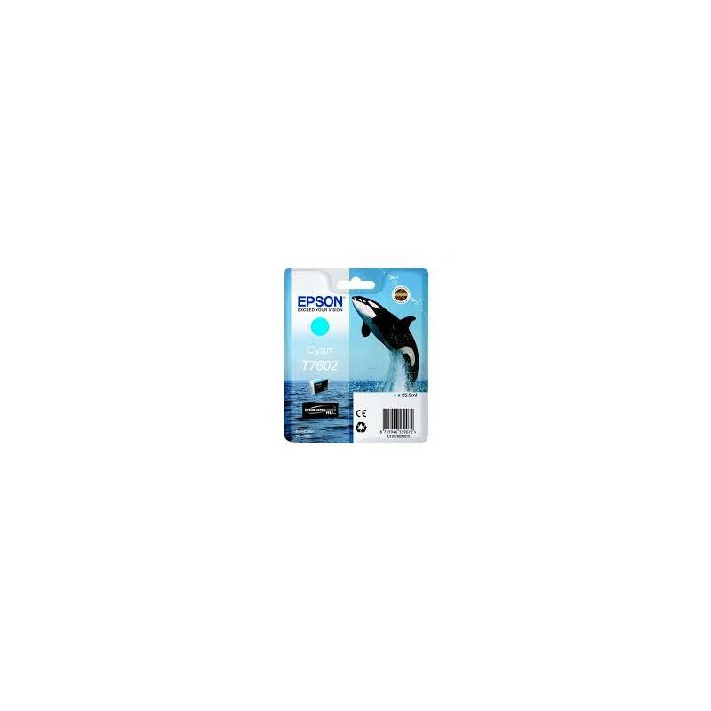 (C13T76024010) EPSON SURECOLOR SC P600 CARTUCHO CIAN (C13T76024010) EPSON SURECOLOR SC P600 CARTUCHO CIAN