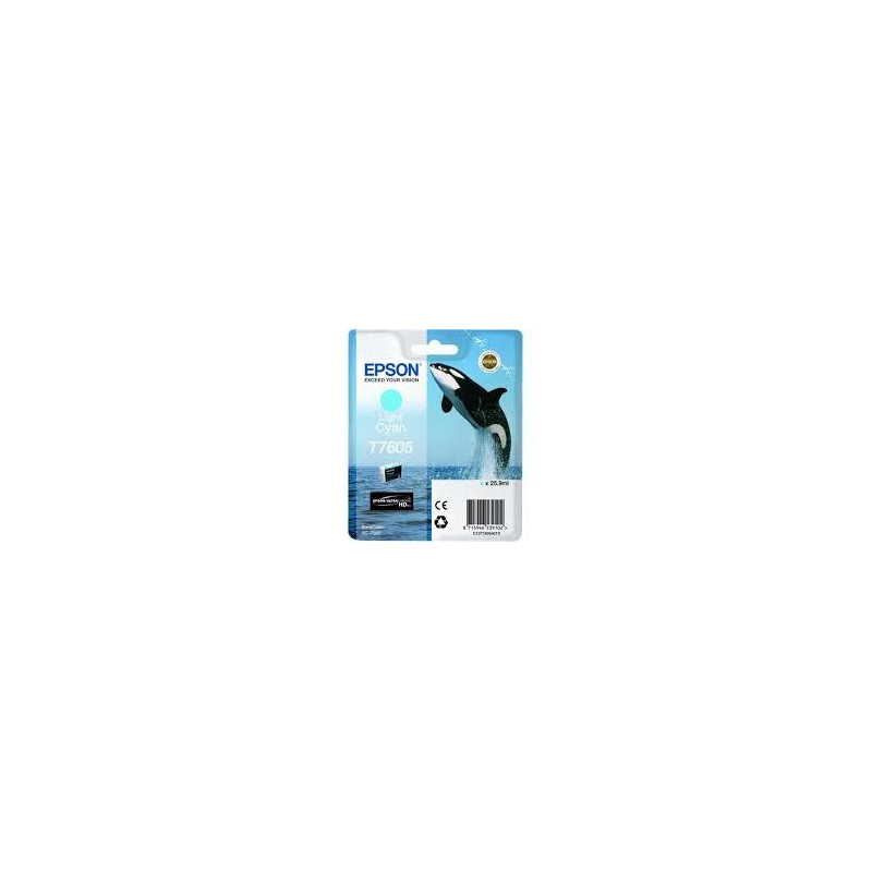 (C13T76054010) EPSON SURECOLOR SC P600 CARTUCHO CIAN CLARO (C13T76054010) EPSON SURECOLOR SC P600 CARTUCHO CIAN CLARO