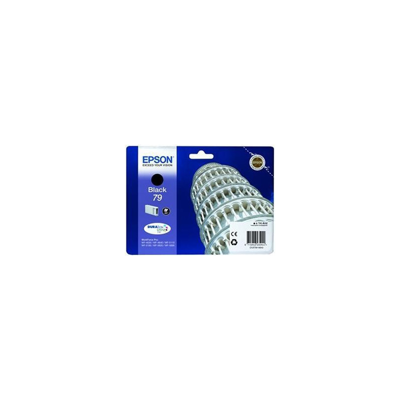 (C13T79114010) EPSON TINTA NEGRO L 900 PÁGINAS WORKFORCE PRO WF-5XXX SERIES (C13T79114010) EPSON TINTA NEGRO L 900 PÁGINAS WORKFORCE PRO WF-5XXX SERIES