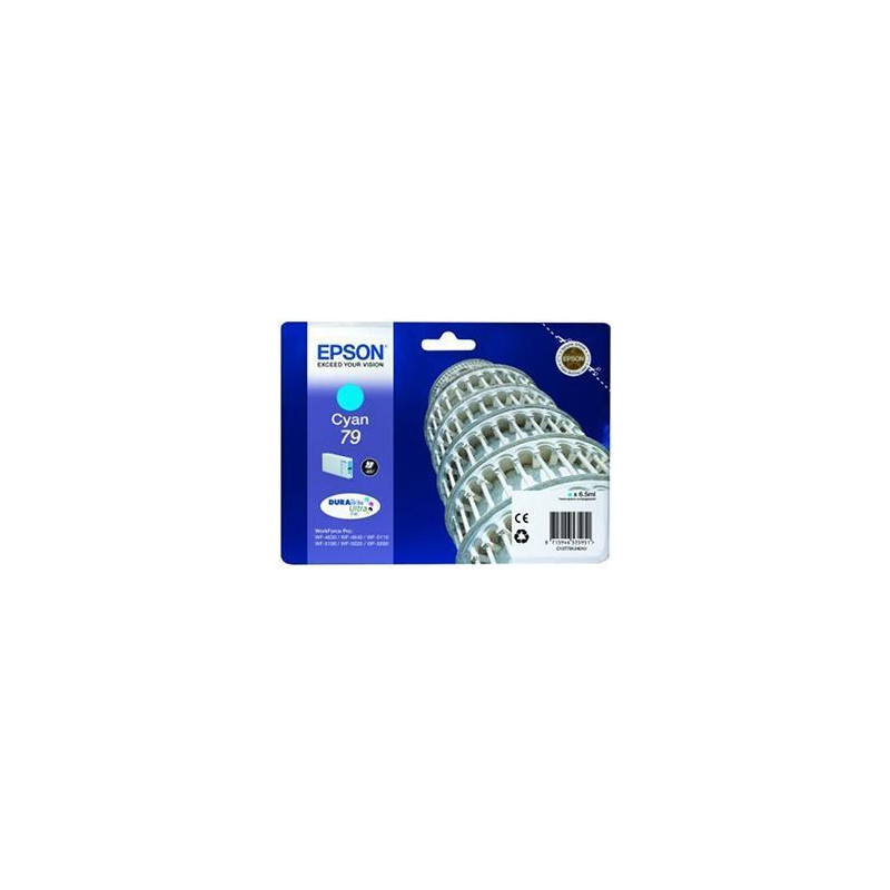 (C13T79124010) EPSON TINTA CIÁN L 900 PÁGINAS WORKFORCE PRO WF-5XXX SERIES (C13T79124010) EPSON TINTA CIÁN L 900 PÁGINAS WORKFORCE PRO WF-5XXX SERIES