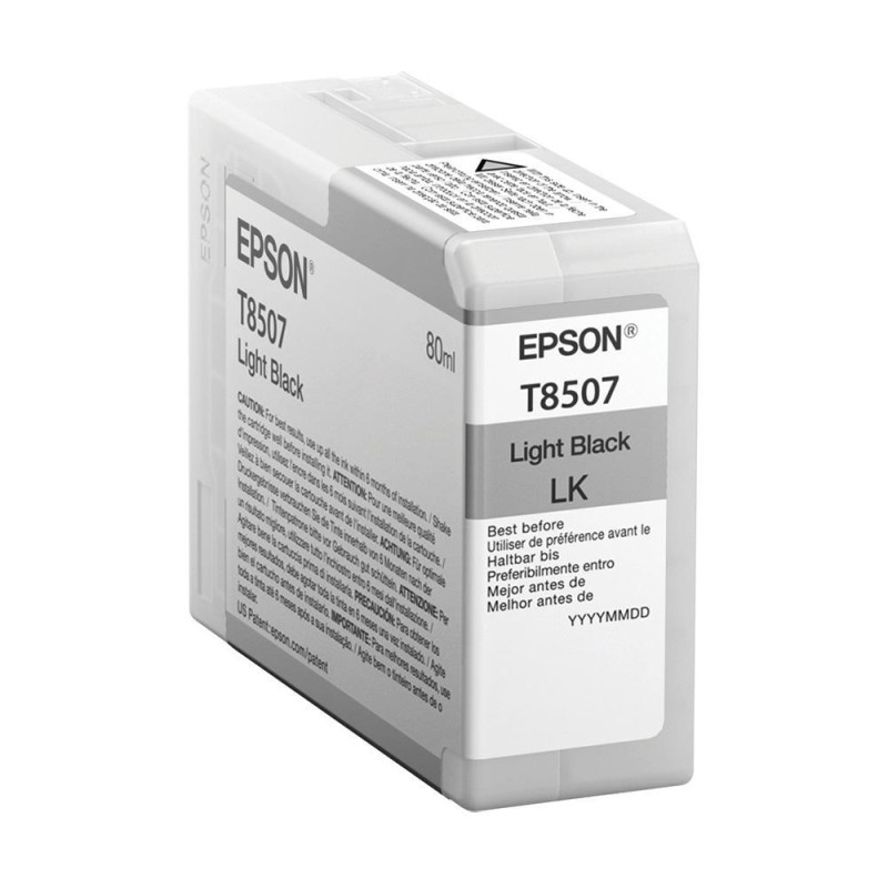 (C13T850700) EPSON SURECOLOR SC-P800 CARTUCHO NEGRO CLARO (C13T850700) EPSON SURECOLOR SC-P800 CARTUCHO NEGRO CLARO