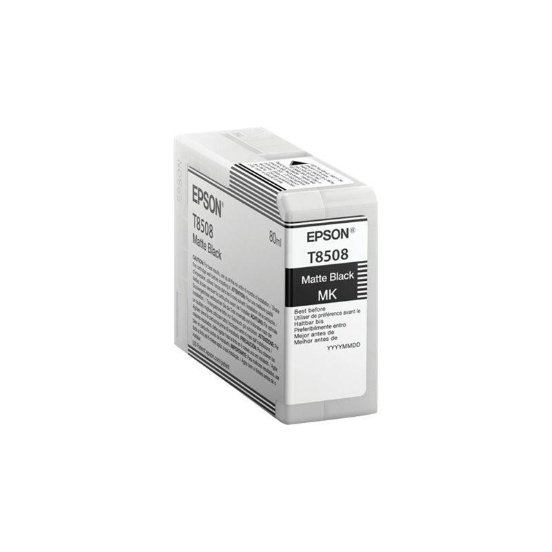 (C13T850800) EPSON SURECOLOR SC-P800 CARTUCHO NEGRO MATE (C13T850800) EPSON SURECOLOR SC-P800 CARTUCHO NEGRO MATE