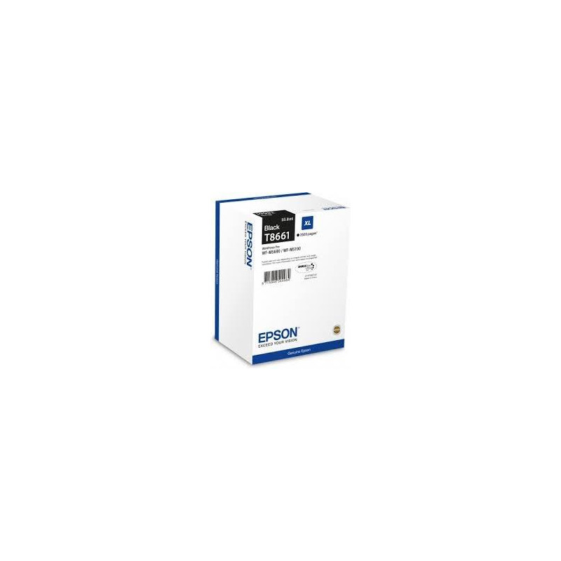 (C13T866140) EPSON CARTUCHO T8661 NEGRO XL WF-M5190DW/M5690DWF (C13T866140) EPSON CARTUCHO T8661 NEGRO XL WF-M5190DW/M5690DWF