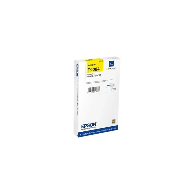 (C13T908440) EPSON WORKFORCE PRO WF-6090DW / WORKFORCE PRO WF-6590DWF CARTUCHO DE TINTA AMARILLO XL (C13T90844N) (C13T908440) EPSON WORKFORCE PRO WF-6090DW / WORKFORCE PRO WF-6590DWF CARTUCHO DE TINTA AMARILLO XL (C13T90844N)