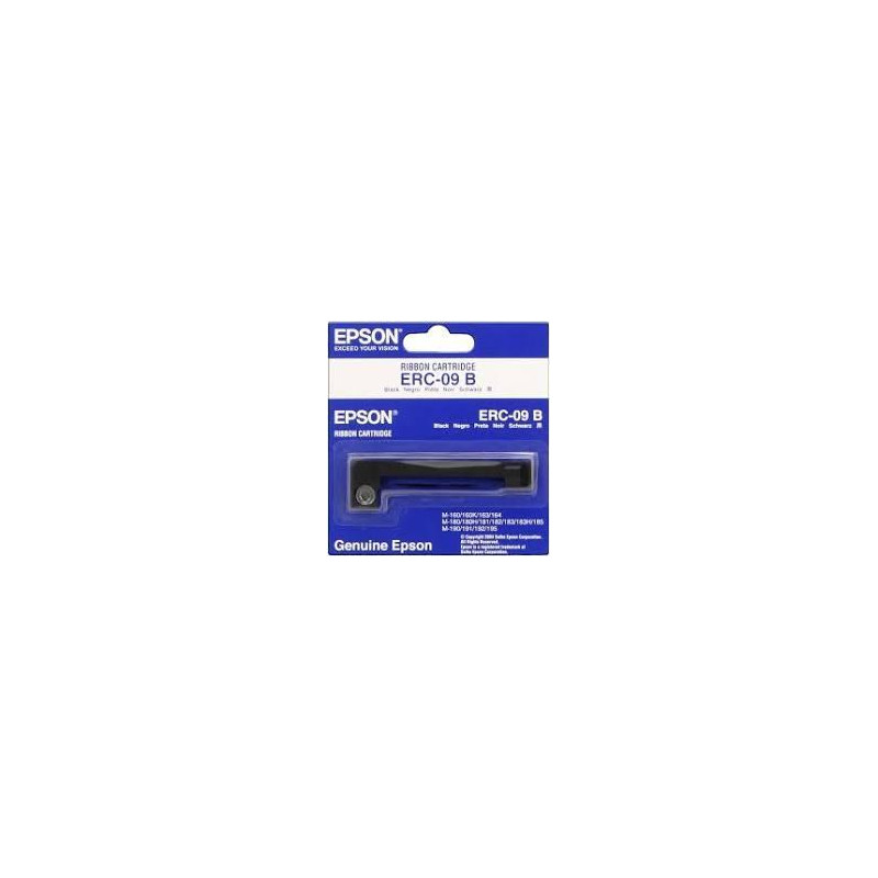 (C43S015354) EPSON CINTA REGISTRADORA NEGRO M 160 163 164 180 180H 181 182 183 185 190 191 192 195 HX 20 - ERC-09 (C43S015354) EPSON CINTA REGISTRADORA NEGRO M 160 163 164 180 180H 181 182 183 185 190 191 192 195 HX 20 - ERC-09