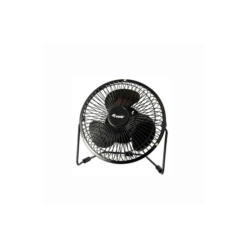 (245420) EQUIP VENTILADOR DE SOBREMESA USB LIFE 6" PLÁSTICO NEGRO (245420) EQUIP VENTILADOR DE SOBREMESA USB LIFE 6" PLÁSTICO NEGRO