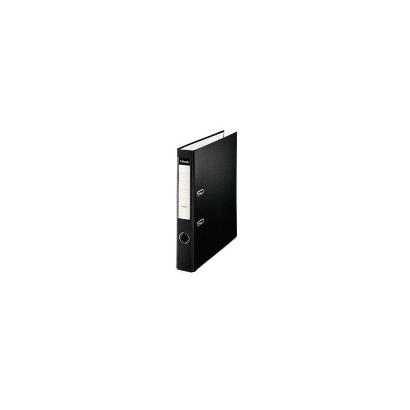 (42308) ESSELTE ARCHIVADOR PALANCA FOLIO LOMO 50MM PP INTERIOR FORRADO EN PAPEL RADO CANTONERAS NEGRO (42308) ESSELTE ARCHIVADOR PALANCA FOLIO LOMO 50MM PP INTERIOR FORRADO EN PAPEL RADO CANTONERAS NEGRO