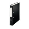 (42308) ESSELTE ARCHIVADOR PALANCA FOLIO LOMO 50MM PP INTERIOR FORRADO EN PAPEL RADO CANTONERAS NEGRO