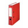(42309) ESSELTE ARCHIVADOR PALANCA A4 LOMO ANCHO PP INTERIOR FORRADO EN PAPEL RADO CANTONERAS ROJO