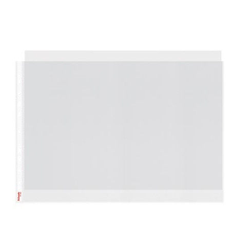 (47182) ESSELTE FUNDAS MULTITALADRO APAISADA -11- PP PIEL DE NARANJA A3 CON REFUERZO 80 MICRAS - BOLSA DE 10U-