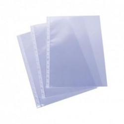 (623896) ESSELTE FUNDAS MULTITALADRO 16 PP PIEL DE NARANJA FOLIO 60 MICRAS BÁSICA PAQUETE DE 100