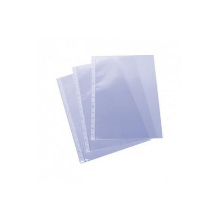 (623896) ESSELTE FUNDAS MULTITALADRO 16 PP PIEL DE NARANJA FOLIO 60 MICRAS BÁSICA PAQUETE DE 100