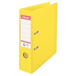 (624070) ESSELTE ARCHIVADOR PALANCA VIVIDA A4 LOMO 75MM PP AMARILLO