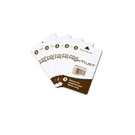 (15ACL003) EVOLIS KIT DE TARJETAS ADHESIVAS PARA EL RODILLO DE LIMPIEZA PARA ZENIUS Y PRIMACY - ACL003