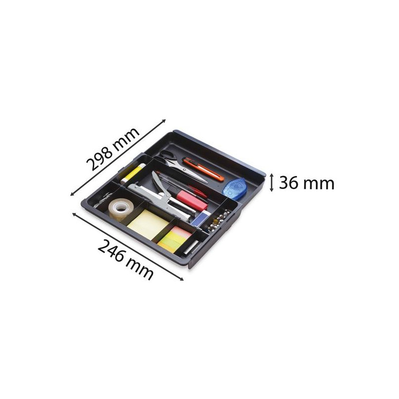 (316014D) EXACOMPTA DRAWINSERT ORGANIZADOR DEL CAJÓN NEGRO (316014D) EXACOMPTA DRAWINSERT ORGANIZADOR DEL CAJÓN NEGRO