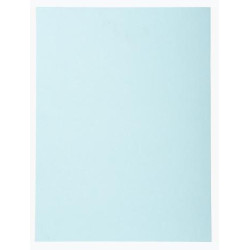 (420006E) EXACOMPTA SUBCARPETAS A4 FOREVER AZUL CLARO 170GR -100U-
