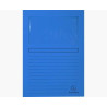 (50102E) EXACOMPTA SUBCARPETA A4 FOREVER CON VENTANA AZUL MARINO 120GR -100U-