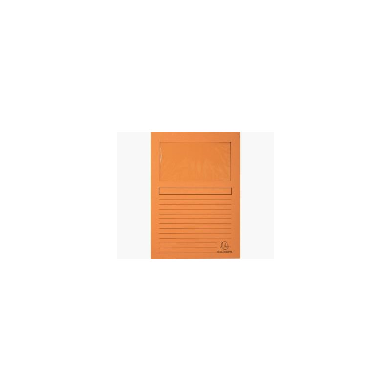 (50104E) EXACOMPTA SUBCARPETA A4 FOREVER CON VENTANA NARANJA 120GR -100U- (50104E) EXACOMPTA SUBCARPETA A4 FOREVER CON VENTANA NARANJA 120GR -100U-