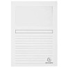 (50110E) EXACOMPTA SUBCARPETA A4 FOREVER CON VENTANA BLANCO 120GR -100U-