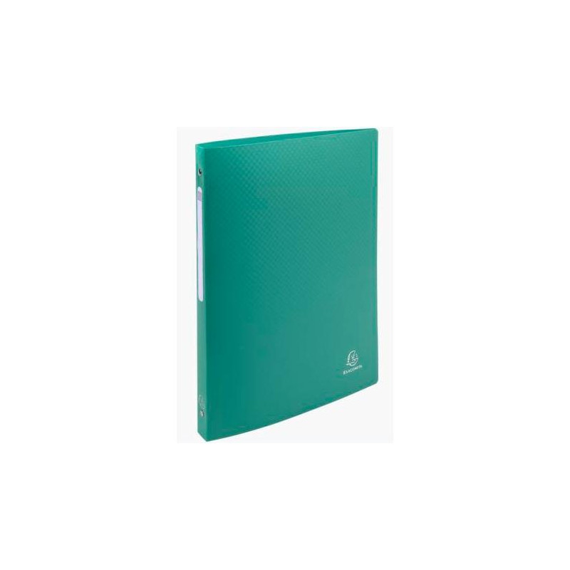 (51183E) EXACOMPTA CARPETA 4 ANILLAS 15MM PP OPACO CON ETIQUETA EN EL LOMO A4 VERDE OSCURO (51183E) EXACOMPTA CARPETA 4 ANILLAS 15MM PP OPACO CON ETIQUETA EN EL LOMO A4 VERDE OSCURO