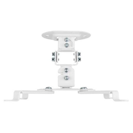 (CP03TSR-129) AISENS SOPORTE UNIVERSAL GIRATORIO INCLINABLE DE TECHO PARA PROYECTOR BLANCO