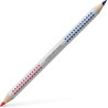 (110910) FABER CASTELL LÁPIZ JUMBO GRIP DOBLE PUNTA BICOLOR ROJO Y AZUL