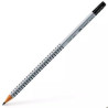 (117201) FABER CASTELL LÁPIZ GRIP ECOLÓGICO C/ GOMA DE BORRAR MOD. 2001 B GRIS