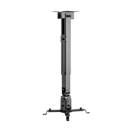 (CWP01TSE-047) AISENS SOPORTE UNIVERSAR INCLINABLE Y EXTENSIBLE DE TECHO/PARED PARA PROYECTOR NEGRO