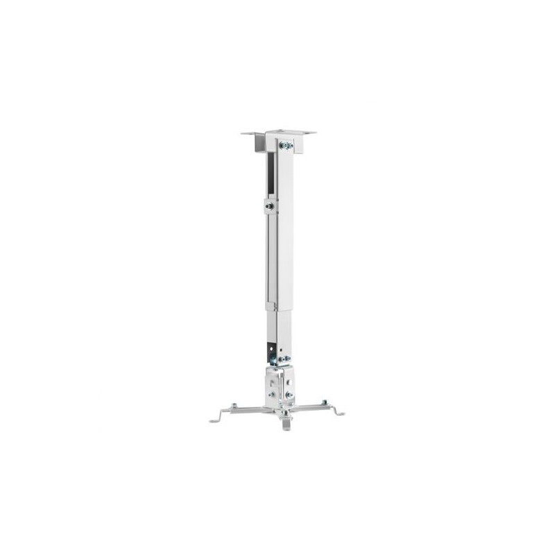 (CWP01TSE-049) AISENS SOPORTE UNIVERSAR INCLINABLE Y EXTENSIBLE DE TECHO/PARED PARA PROYECTOR BLANCO (CWP01TSE-049) AISENS SOPORTE UNIVERSAR INCLINABLE Y EXTENSIBLE DE TECHO/PARED PARA PROYECTOR BLANCO