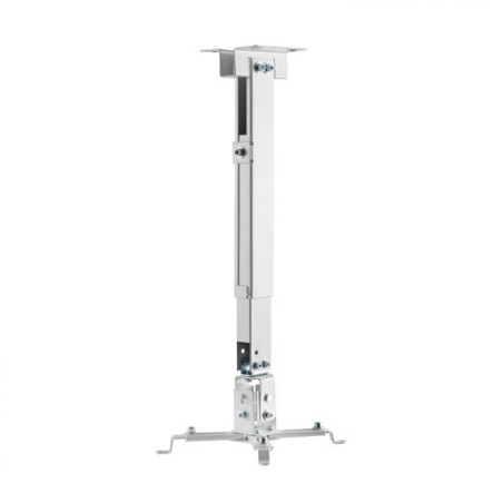 (CWP01TSE-049) AISENS SOPORTE UNIVERSAR INCLINABLE Y EXTENSIBLE DE TECHO/PARED PARA PROYECTOR BLANCO