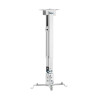 (CWP01TSE-049) AISENS SOPORTE UNIVERSAR INCLINABLE Y EXTENSIBLE DE TECHO/PARED PARA PROYECTOR BLANCO