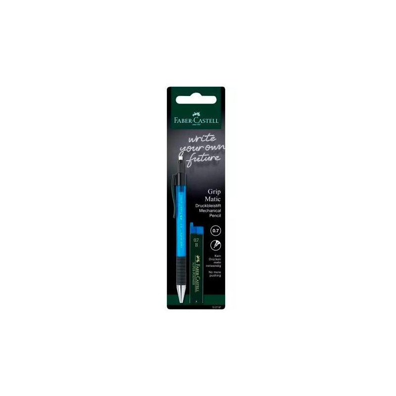 (132797) FABER CASTELL PORTAMINAS GRIP MATIC + TUBO DE MINAS 0 (132797) FABER CASTELL PORTAMINAS GRIP MATIC + TUBO DE MINAS 0