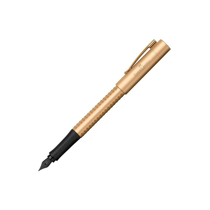 (140932) FABER CASTELL PLUMA ESTILOGRÁFICA GRIP EDITION F ORO (140932) FABER CASTELL PLUMA ESTILOGRÁFICA GRIP EDITION F ORO
