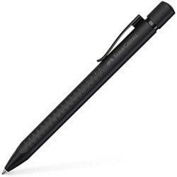 (144172) FABER CASTELL BOLÍGRAFO GRIP EDITION ALL BLACK XB TINTA AZUL RECARGABLE NEGRO