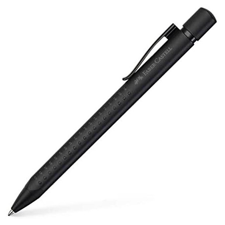 (144172) FABER CASTELL BOLÍGRAFO GRIP EDITION ALL BLACK XB TINTA AZUL RECARGABLE NEGRO