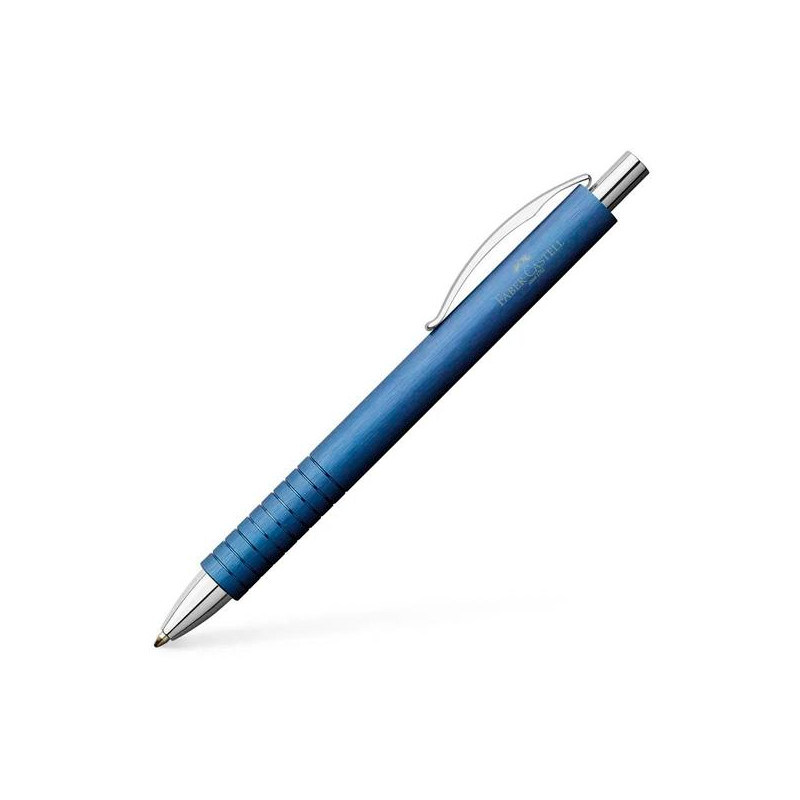 (148426) FABER CASTELL BOLÍGRAFO ESSENTIO ALUMINIO B TINTA NEGRA RECARGABLE AZUL (148426) FABER CASTELL BOLÍGRAFO ESSENTIO ALUMINIO B TINTA NEGRA RECARGABLE AZUL
